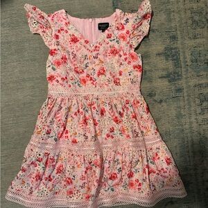 Bardot Junior Pink Floral Kids Dress